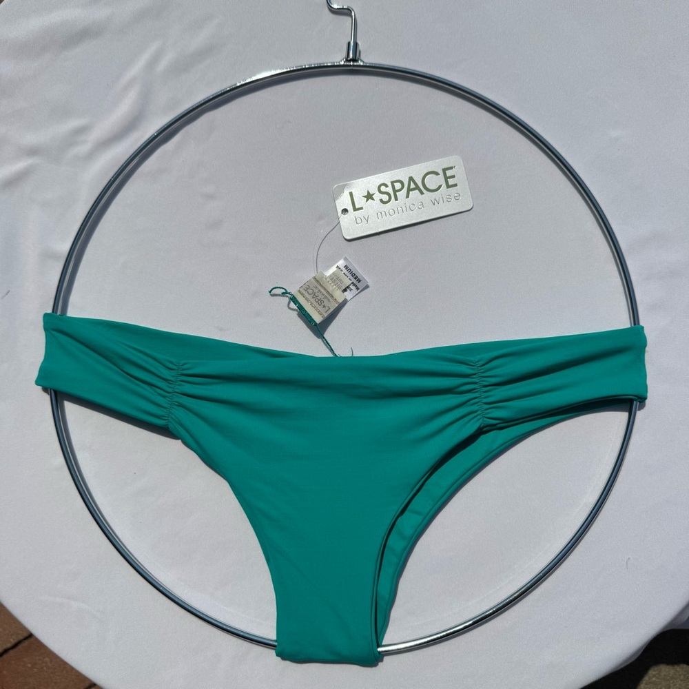 L*Space Teal Bikini Bottom